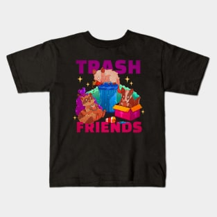 TRASH FRIENDS Kids T-Shirt